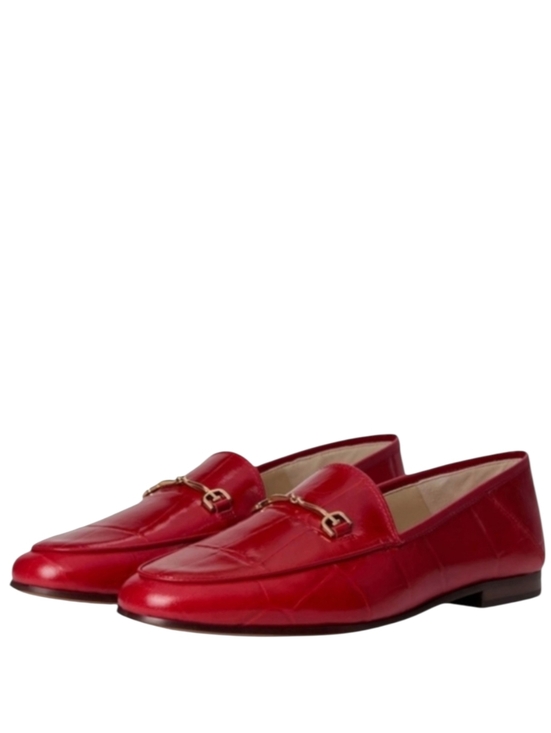 Sam Edelman Shoes - Sam Edelman Loraine, Red Croc Pattern Loafers NEW In Box 10.5M
